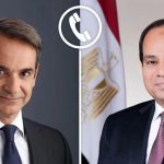 الرئيس السيسي يتلقى اتصالاً هاتفياً من رئيس الوزراء اليوناني كيرياكوس ميتسوتاكيس