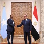 الرئيس السيسي يبحث مع نظيره الصومالي الأوضاع في القرن الإفريقي والبحر الأحمر