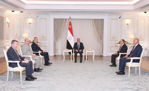 الرئيس السيسي يستقبل هاكان فيدان وزير خارجية تركيا
