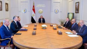 الرئيس السيسي يلتقي رؤساء شركات أباتشي وإكسون موبيل