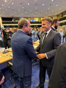 الرئيس السيسي يشارك في اجتماع تشاوري بين قادة عدد من الدول العربية و قادة الاتحاد الاوروبي