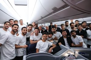 مصر للطيران الناقل الرسمي للمنتخب المصري في كأس العالم تسبر رحلة خاصة تنقل منتخب الفراعنة الى الولايات المتحدة